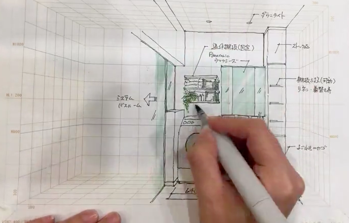 卒業生の声をご紹介 手描きパースを通じて 仕事と表現の幅がぐんと広がりました 株式会社イオグランツ Aさん コラムデザインスクール建築パース の専門学校